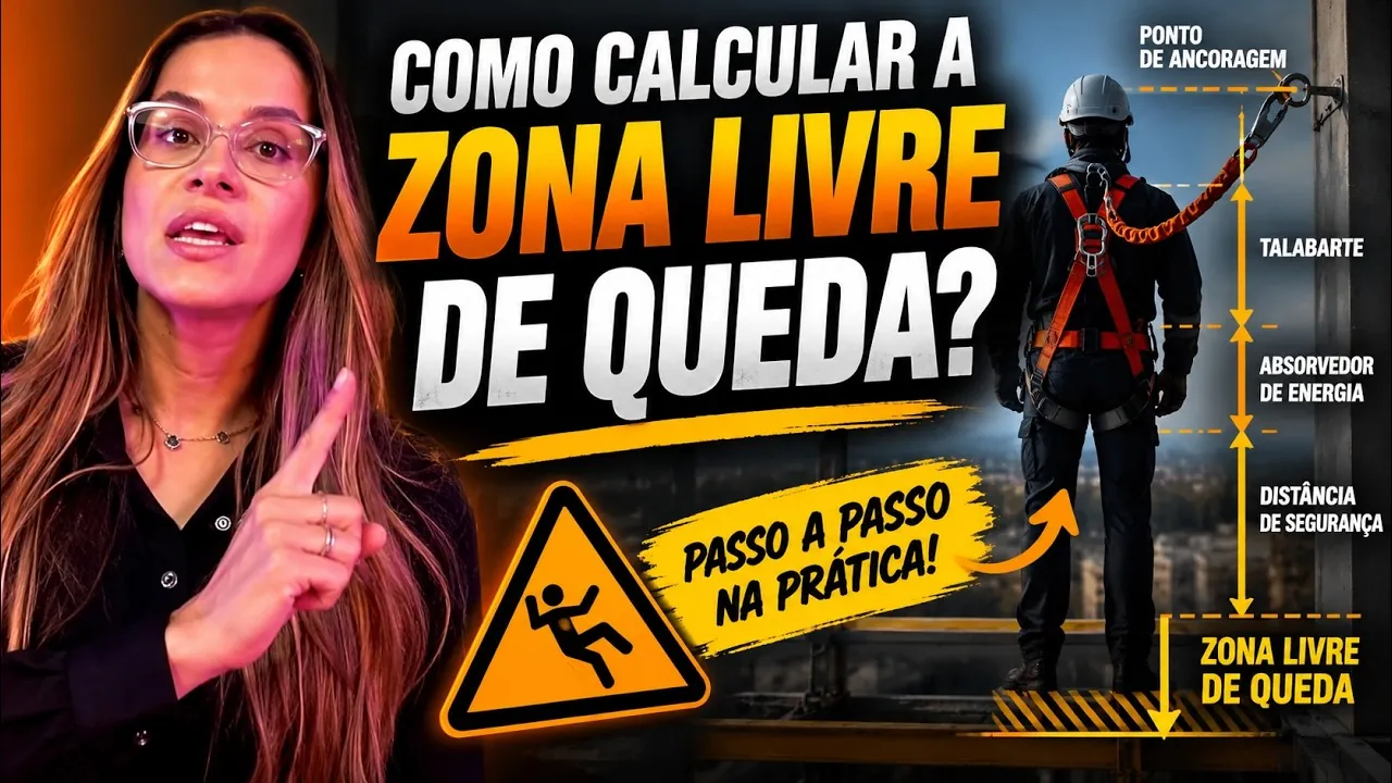 Miniatura do vídeo Como Calcular a Zona Livre de Queda no Trabalho em Altura